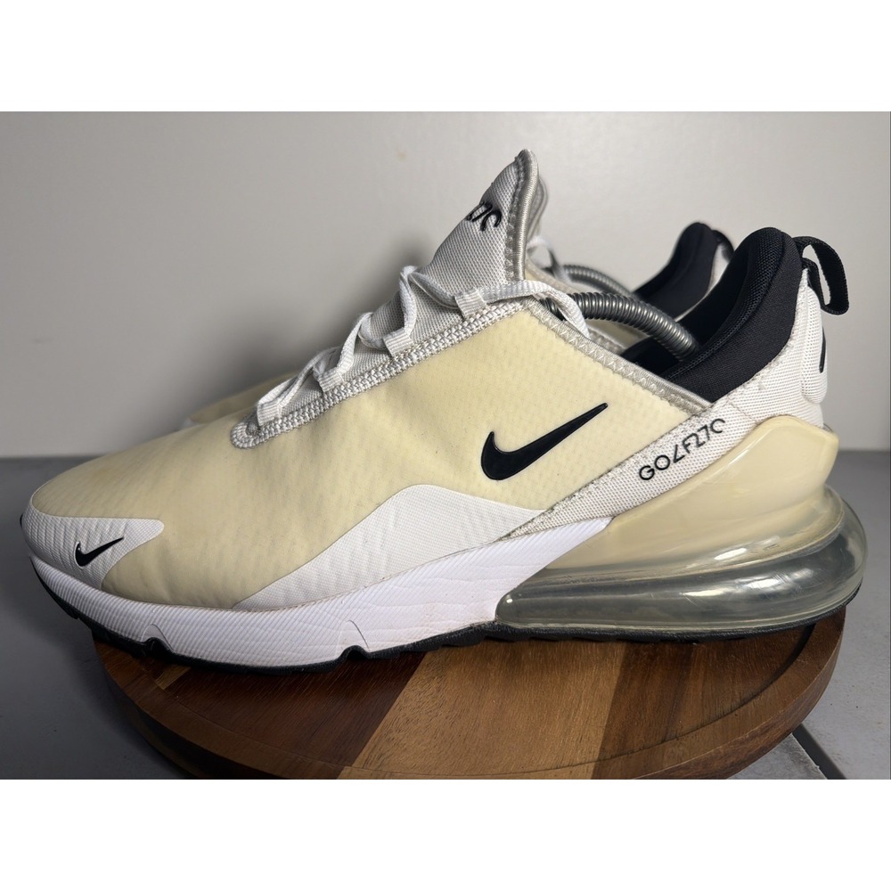 Nike Air Max 270 G Spikeless Golf Shoes Mens 12.5 White Black CK6483-102 2021